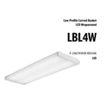 Recalled Lithonia Lighting LBL4W model ceiling light fixture